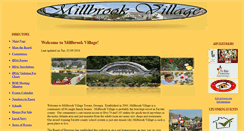 Desktop Screenshot of millbrookvillage.org
